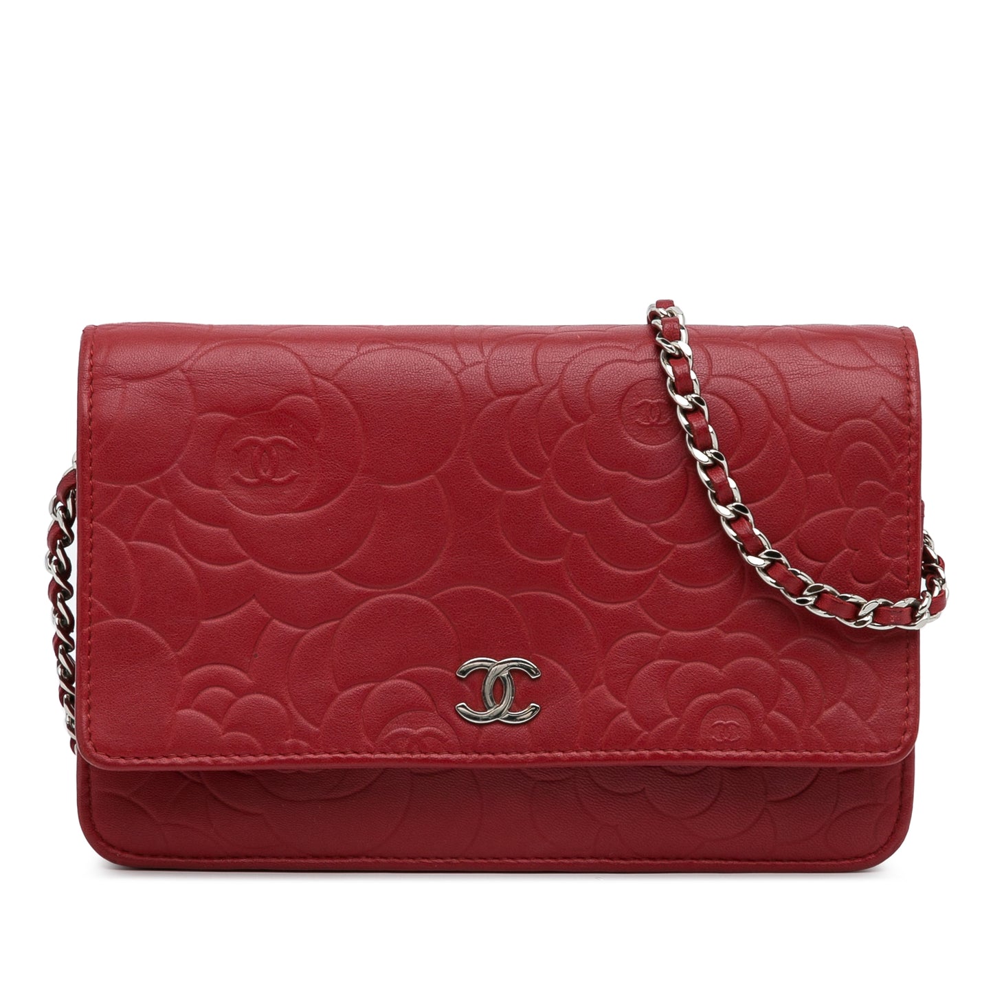 Chanel Camelia Wallet on Chain (WOC)