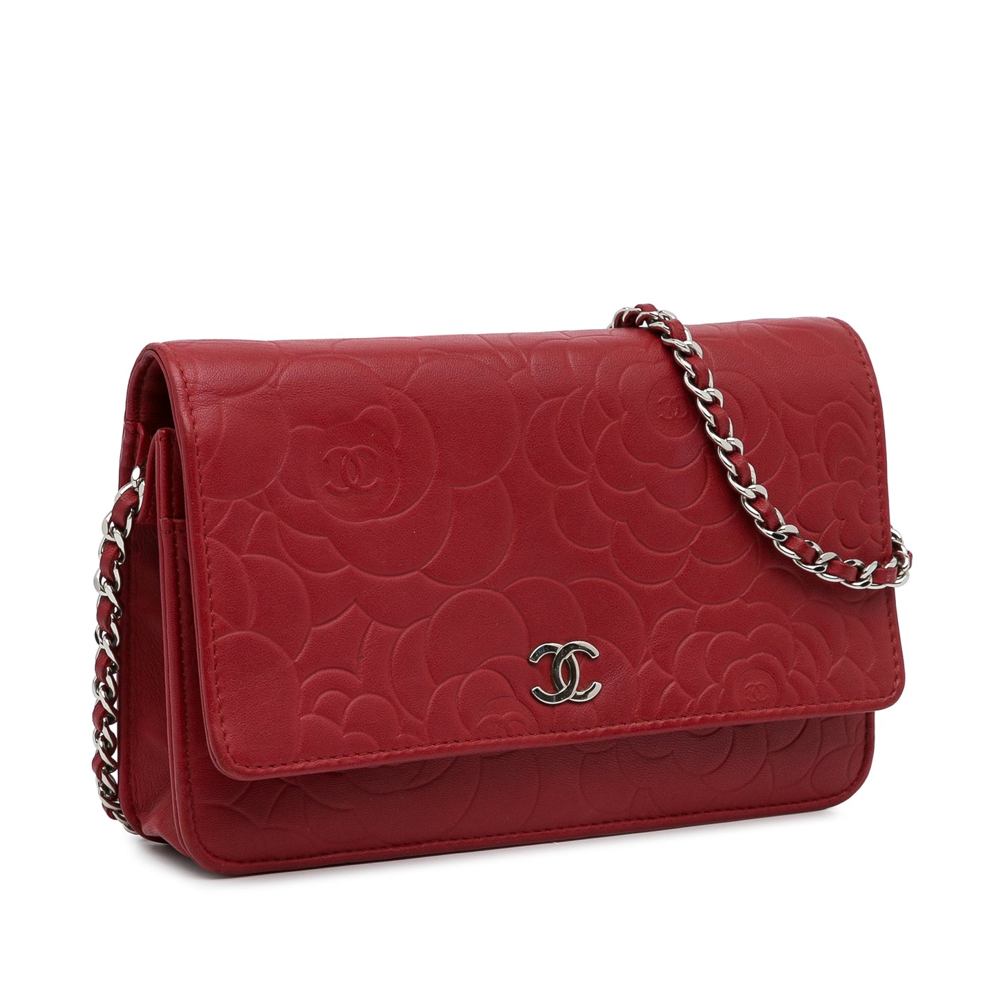 Chanel Camelia Wallet on Chain (WOC)