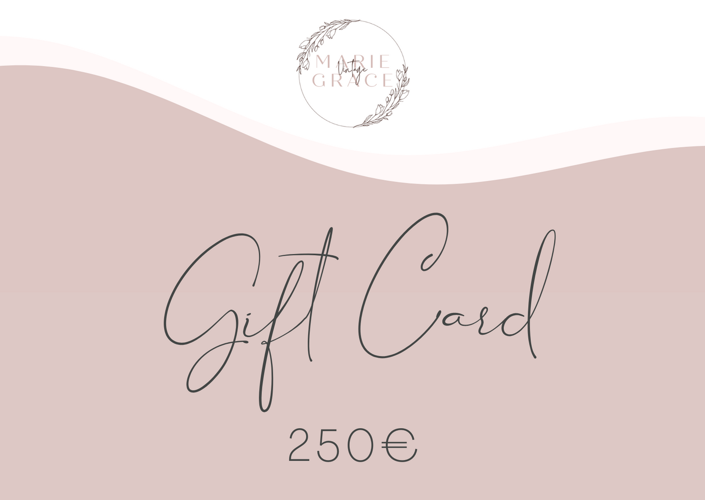 MarieGrace Vintage Gift Card