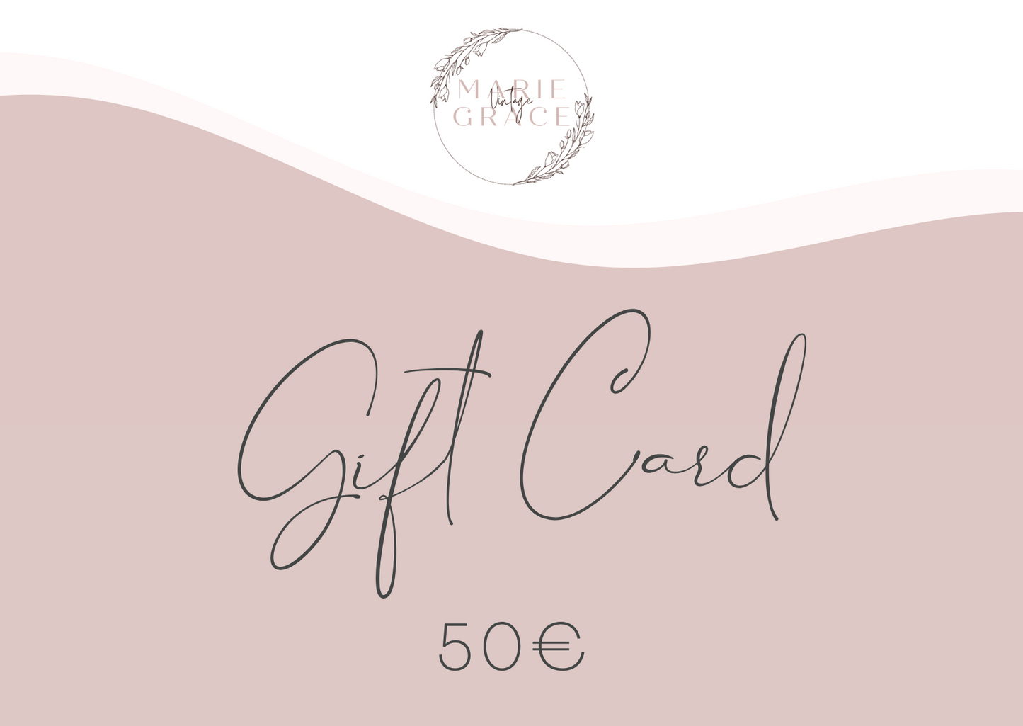 MarieGrace Vintage Gift Card